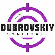 Фиолетовый логотип Дубровский синдикат.
