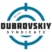 Синий логотип Дубровский синдикат.