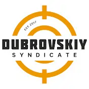 Жёлтый логотип Дубровский синдикат.