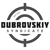 Черный логотип Дубровский синдикат.